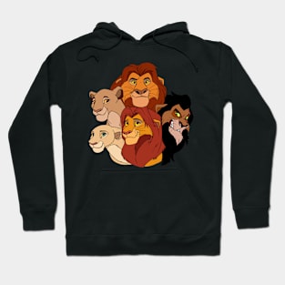 Lion King Family Portrait Hoodie